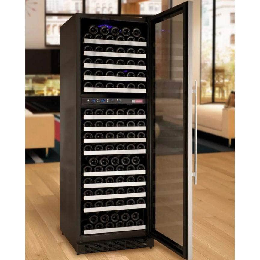 Allavino 24" Wide FlexCount II Tru-Vino 172 Bottle Dual Zone Stainless Steel Right Hinge Wine Refrigerator (VSWR172-2SR20) - PrimeFair