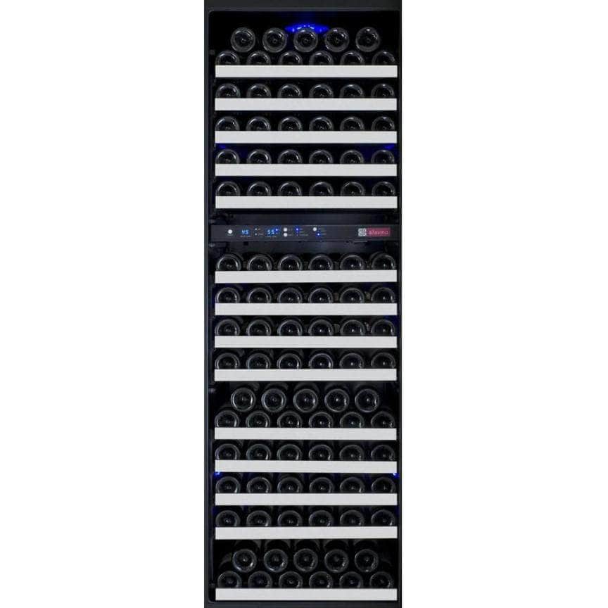 Allavino 24" Wide FlexCount II Tru-Vino 172 Bottle Dual Zone Stainless Steel Right Hinge Wine Refrigerator (VSWR172-2SR20) - PrimeFair
