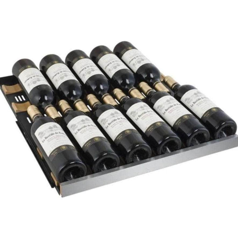 Allavino 24" Wide FlexCount II Tru-Vino 172 Bottle Dual Zone Stainless Steel Right Hinge Wine Refrigerator (VSWR172-2SR20) - PrimeFair