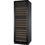 Allavino 24" Wide FlexCount II Tru-Vino 177 Bottle Single Zone Black Left Hinge Wine Refrigerator (VSWR177-1BL20) - PrimeFair