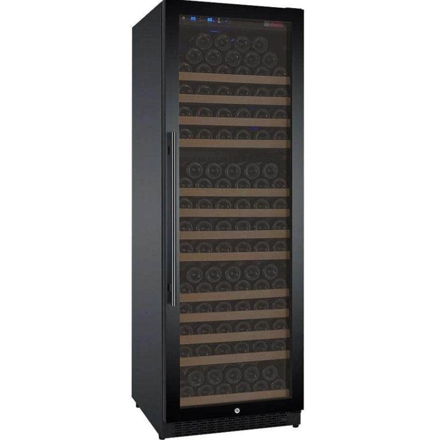 Allavino 24" Wide FlexCount II Tru-Vino 177 Bottle Single Zone Black Right Hinge Wine Refrigerator (VSWR177-1BR20) - PrimeFair