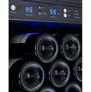 Allavino 24" Wide FlexCount II Tru-Vino 177 Bottle Single Zone Black Right Hinge Wine Refrigerator (VSWR177-1BR20) - PrimeFair