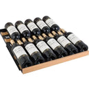 Allavino 24" Wide FlexCount II Tru-Vino 177 Bottle Single Zone Black Right Hinge Wine Refrigerator (VSWR177-1BR20) - PrimeFair