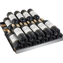Allavino 24" Wide FlexCount II Tru-Vino 177 Bottle Single Zone Stainless Steel Right Hinge Wine Refrigerator (VSWR177-1SR20) - PrimeFair