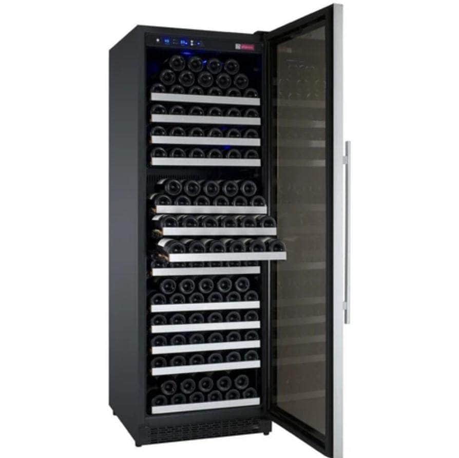 Allavino 24" Wide FlexCount II Tru-Vino 177 Bottle Single Zone Stainless Steel Right Hinge Wine Refrigerator (VSWR177-1SR20) - PrimeFair