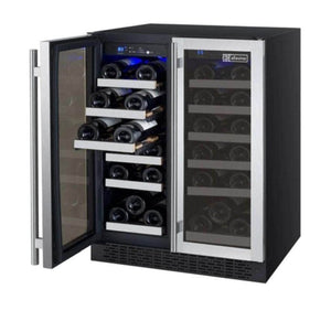 Allavino 24" Wide FlexCount II Tru-Vino 36 Bottle Dual Zone Stainless Steel Wine Refrigerator (VSWR36-2SF20) - PrimeFair