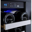 Allavino 24" Wide FlexCount II Tru-Vino 36 Bottle Dual Zone Stainless Steel Wine Refrigerator (VSWR36-2SF20) - PrimeFair