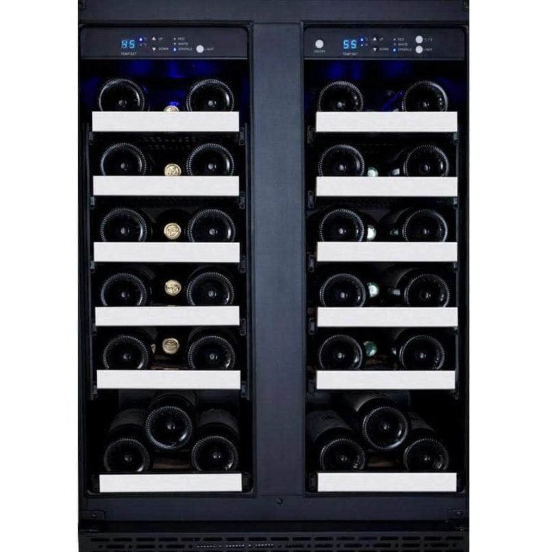 Allavino 24" Wide FlexCount II Tru-Vino 36 Bottle Dual Zone Stainless Steel Wine Refrigerator (VSWR36-2SF20) - PrimeFair