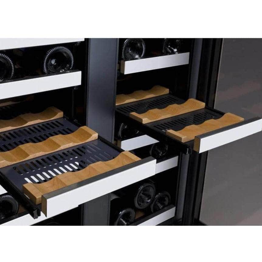 Allavino 24" Wide FlexCount II Tru-Vino 36 Bottle Dual Zone Stainless Steel Wine Refrigerator (VSWR36-2SF20) - PrimeFair