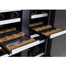 Allavino 24" Wide FlexCount II Tru-Vino 36 Bottle Dual Zone Stainless Steel Wine Refrigerator (VSWR36-2SF20) - PrimeFair