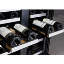 Allavino 24" Wide FlexCount II Tru-Vino 36 Bottle Dual Zone Stainless Steel Wine Refrigerator (VSWR36-2SF20) - PrimeFair