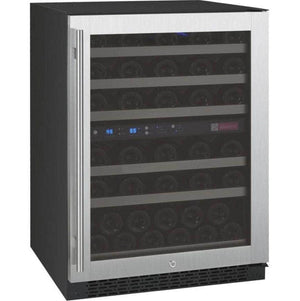 Allavino 24" Wide FlexCount II Tru-Vino 56 Bottle Dual Zone Stainless Steel Right Hinge Wine Refrigerator (VSWR56-2SR20) - PrimeFair