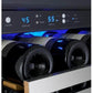 Allavino 24" Wide FlexCount II Tru-Vino Series 56 Bottle Single Zone Stainless Steel Left Hinge Wine Refrigerator (VSWR56-1SL20) - PrimeFair