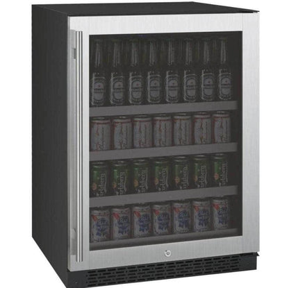 Allavino 24" Wide FlexCount II Tru-Vino Stainless Steel Left Hinge Beverage Center (VSBC24-SL20) - PrimeFair