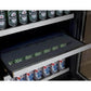 Allavino 24" Wide FlexCount II Tru-Vino Stainless Steel Left Hinge Beverage Center (VSBC24-SL20) - PrimeFair