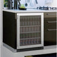 Allavino 24" Wide FlexCount II Tru-Vino Stainless Steel Left Hinge Beverage Center (VSBC24-SL20) - PrimeFair