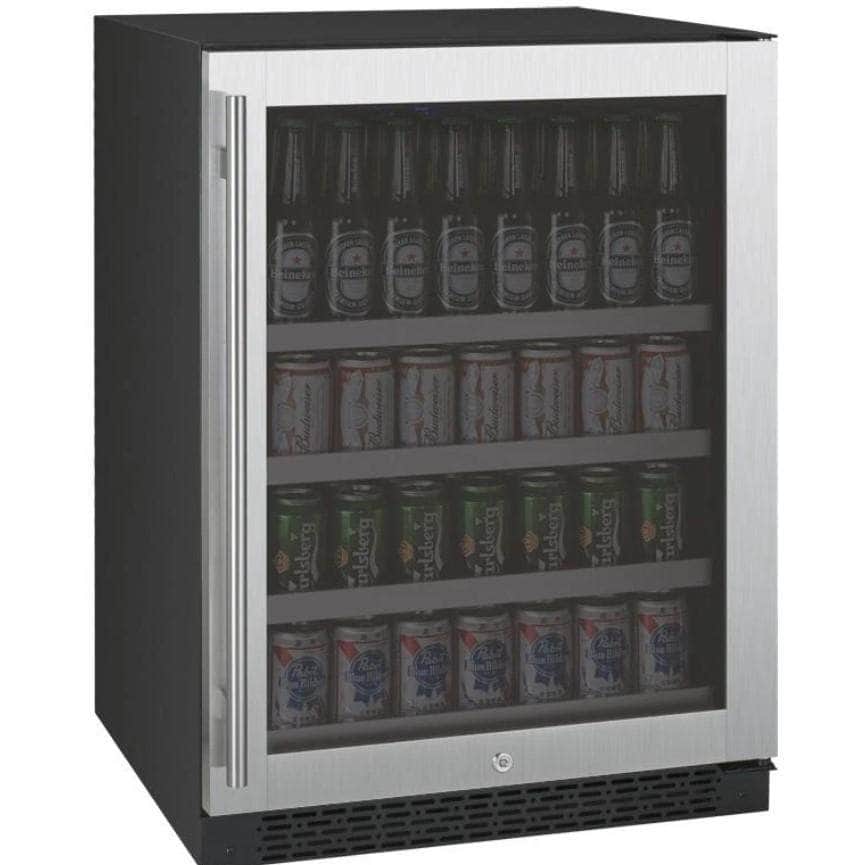 Allavino 24" Wide FlexCount II Tru-Vino Stainless Steel Right Hinge Beverage Center (VSBC24-SR20) - PrimeFair