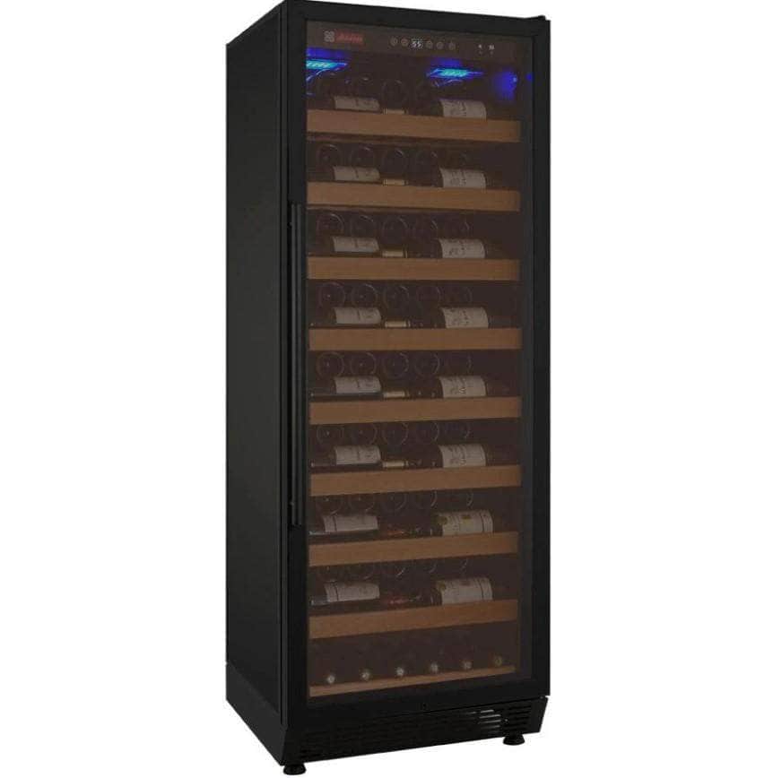 Allavino 24" Wide Vite II 99 Bottle Single Zone Black Right Hinge Wine Refrigerator (YHWR115-1BR20) - PrimeFair