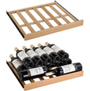 Allavino 24" Wide Vite II 99 Bottle Single Zone Black Right Hinge Wine Refrigerator (YHWR115-1BR20) - PrimeFair