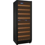 Allavino 24" Wide Vite II Tru-Vino 99 Bottle Dual Zone Black Right Hinge Wine Refrigerator (YHWR99-2BR20) - PrimeFair