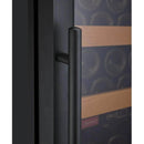Allavino 24" Wide Vite II Tru-Vino 99 Bottle Dual Zone Black Right Hinge Wine Refrigerator (YHWR99-2BR20) - PrimeFair
