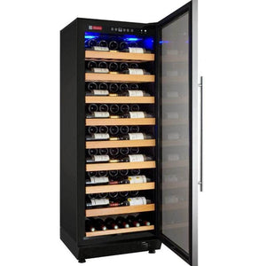 Allavino 24" Wide Vite II Tru-Vino 99 Bottle Single Zone Stainless Steel Right Hinge Wine Refrigerator (YHWR115-1SR20) - PrimeFair