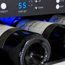 Allavino 30" Wide FlexCount II Tru-Vino 30 Bottle/88 Can Dual Zone Stainless Steel Side-by-Side Wine Refrigerator/Beverage Center (3Z-VSWB15-2S20) - PrimeFair