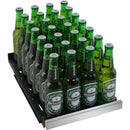 Allavino 30" Wide FlexCount II Tru-Vino 30 Bottle/88 Can Dual Zone Stainless Steel Side-by-Side Wine Refrigerator/Beverage Center (3Z-VSWB15-3S20) - PrimeFair