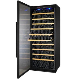 Allavino 32" Wide Vite II Tru-Vino 277 Bottle Single Zone Black Left Hinge Wine Refrigerator (YHWR305-1BL20) - PrimeFair