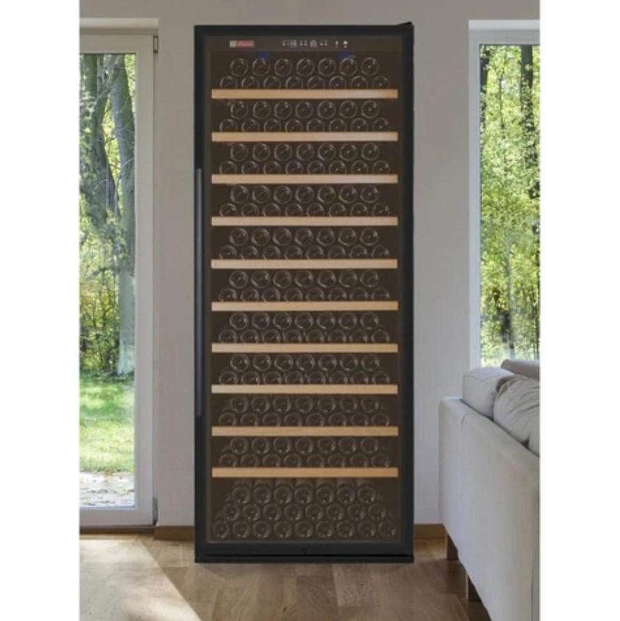 Allavino 32" Wide Vite II Tru-Vino 277 Bottle Single Zone Black Left Hinge Wine Refrigerator (YHWR305-1BL20) - PrimeFair