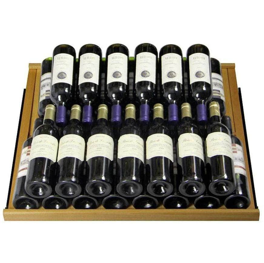 Allavino 32" Wide Vite II Tru-Vino 277 Bottle Single Zone Black Right Hinge Wine Refrigerator (YHWR305-1BR20) - PrimeFair