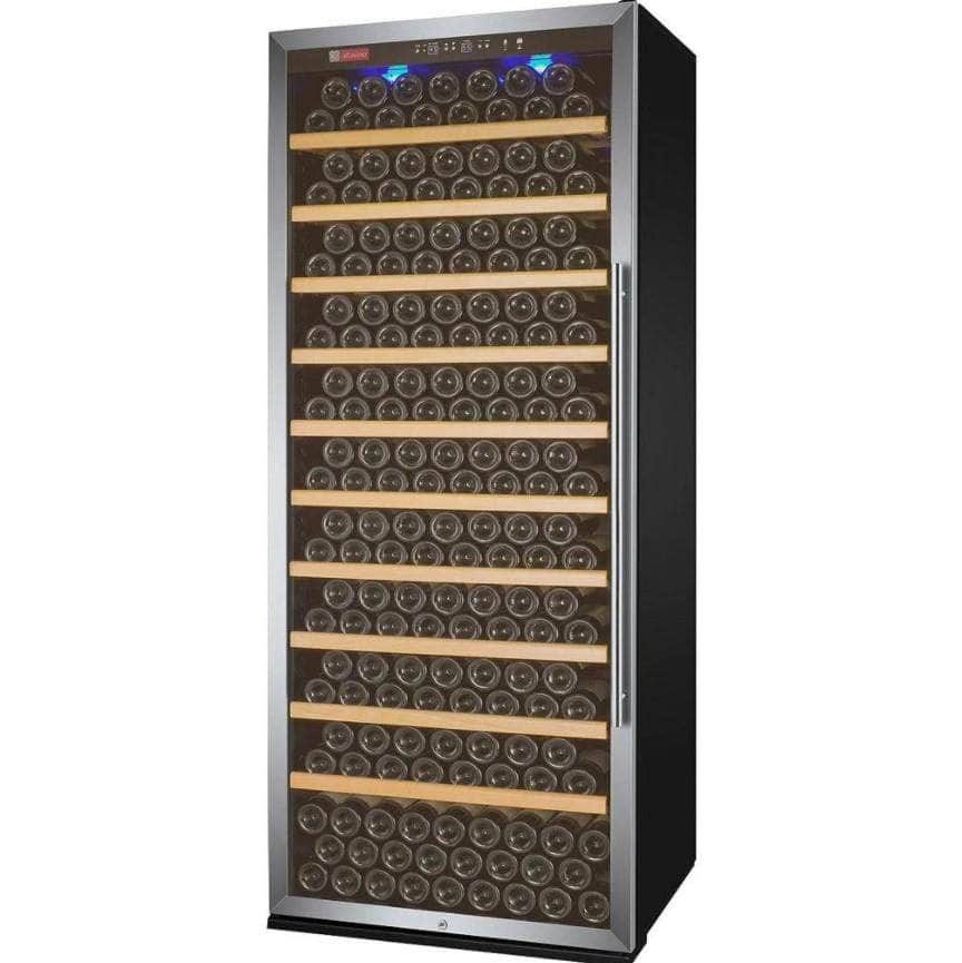 Allavino 32" Wide Vite II Tru-Vino 277 Bottle Single Zone Stainless Steel Left Hinge Wine Refrigerator (YHWR305-1SL20) - PrimeFair