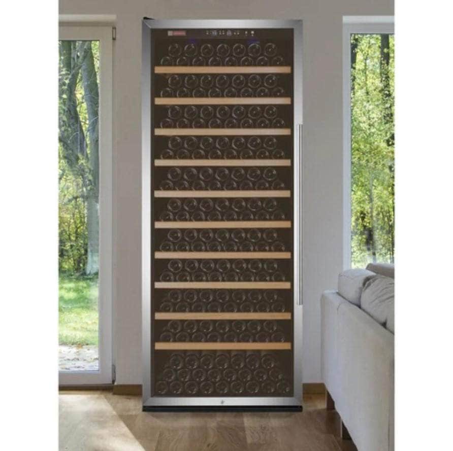 Allavino 32" Wide Vite II Tru-Vino 277 Bottle Single Zone Stainless Steel Left Hinge Wine Refrigerator (YHWR305-1SL20) - PrimeFair