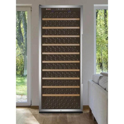Allavino 32" Wide Vite II Tru-Vino 277 Bottle Single Zone Stainless Steel Left Hinge Wine Refrigerator (YHWR305-1SL20) - PrimeFair
