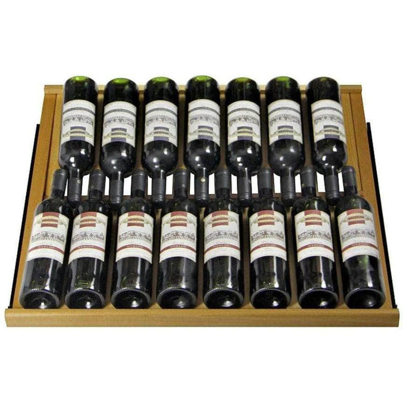 Allavino 32" Wide Vite II Tru-Vino 277 Bottle Single Zone Stainless Steel Left Hinge Wine Refrigerator (YHWR305-1SL20) - PrimeFair