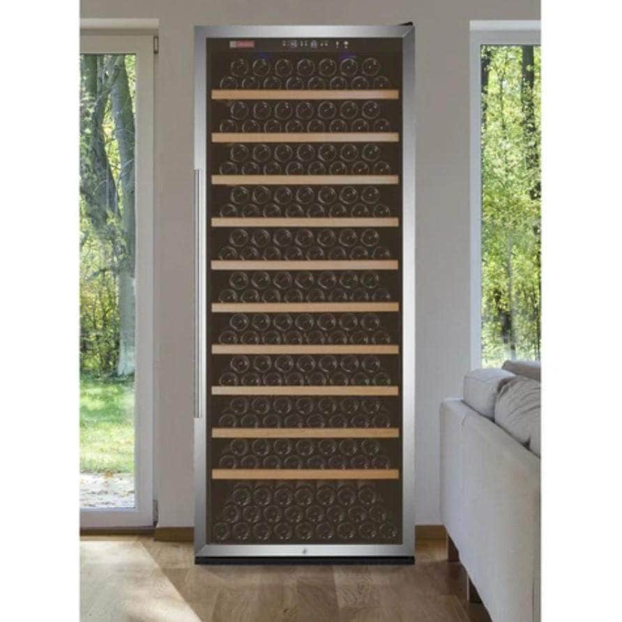 Allavino 32" Wide Vite II Tru-Vino 277 Bottle Single Zone Stainless Steel Right Hinge Wine Refrigerator (YHWR305-1SR20) - PrimeFair