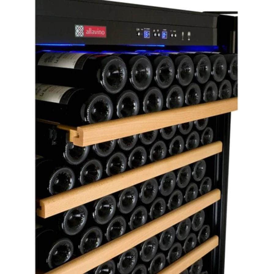 Allavino 32" Wide Vite II Tru-Vino 277 Bottle Single Zone Stainless Steel Right Hinge Wine Refrigerator (YHWR305-1SR20) - PrimeFair