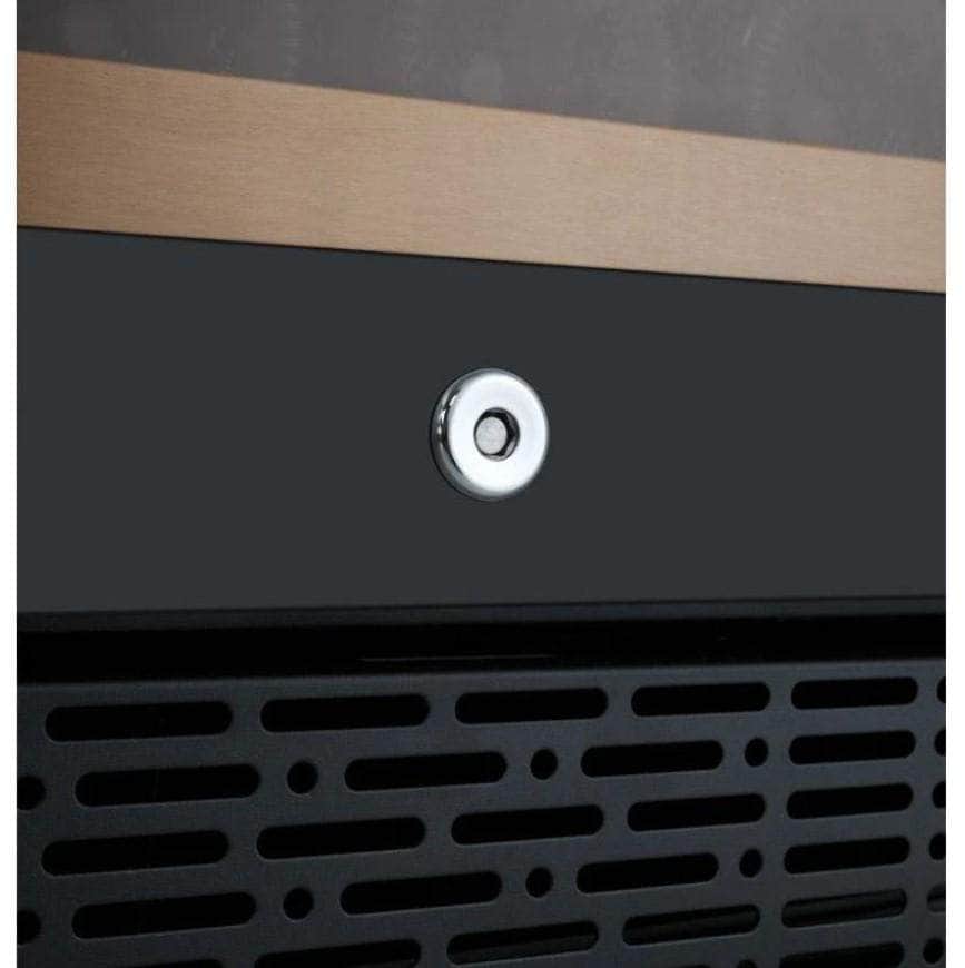 Allavino 47" Wide FlexCount II Tru-Vino 112 Bottle Dual Zone Black Side-by-Side Wine Refrigerator (2X-VSWR56-1B20) - PrimeFair