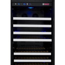 Allavino 47" Wide FlexCount II Tru-Vino 256 Bottle Dual Zone Stainless Steel Side-by-Side Wine Refrigerator (2X-VSWR128-1S20) - PrimeFair
