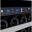 Allavino 47" Wide FlexCount II Tru-Vino 344 Bottle Four-Zone Stainless Steel Side-by-Side Wine Refrigerator (2X-VSWR172-2S20) - PrimeFair