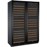 Allavino 47" Wide FlexCount II Tru-Vino 349 Bottle Three Zone Black Side-by-Side Wine Refrigerator (3Z-VSWR7772-B20) - PrimeFair