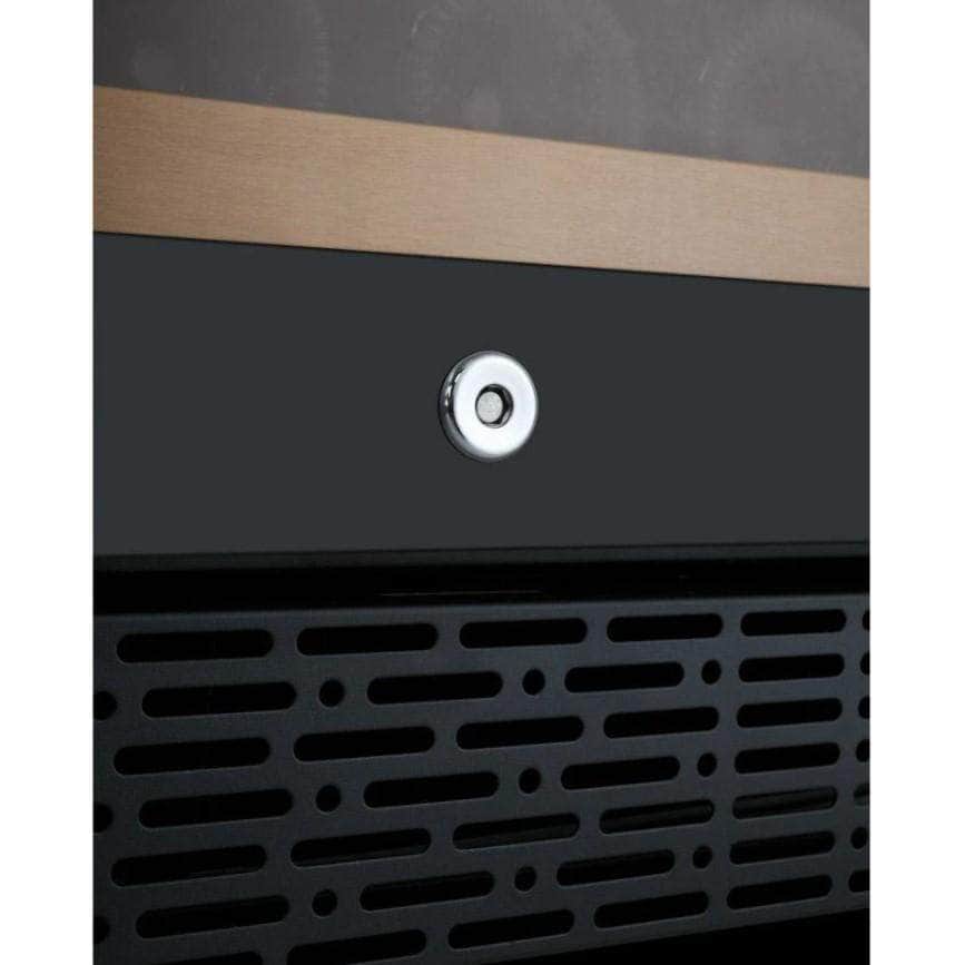 Allavino 47" Wide FlexCount II Tru-Vino 349 Bottle Three Zone Black Side-by-Side Wine Refrigerator (3Z-VSWR7772-B20) - PrimeFair