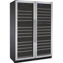 Allavino 47" Wide FlexCount II Tru-Vino 349 Bottle Three Zone Stainless Steel Side-by-Side Wine Refrigerator (3Z-VSWR7772-S20) - PrimeFair