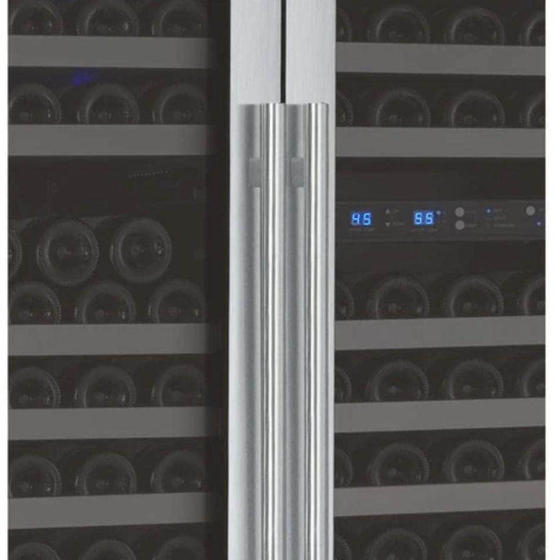 Allavino 47" Wide FlexCount II Tru-Vino 349 Bottle Three Zone Stainless Steel Side-by-Side Wine Refrigerator (3Z-VSWR7772-S20) - PrimeFair