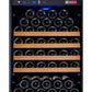 Allavino 47" Wide FlexCount II Tru-Vino 354 Bottle Dual Zone Black Side-by-Side Wine Refrigerator (2X-VSWR177-1B20) - PrimeFair
