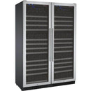 Allavino 47" Wide FlexCount II Tru-Vino 354 Bottle Dual Zone Stainless Steel Side-by-Side Wine Refrigerator (2X-VSWR177-1S20) - PrimeFair