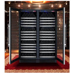 Allavino 47" Wide FlexCount II Tru-Vino 354 Bottle Dual Zone Stainless Steel Side-by-Side Wine Refrigerator (2X-VSWR177-1S20) - PrimeFair