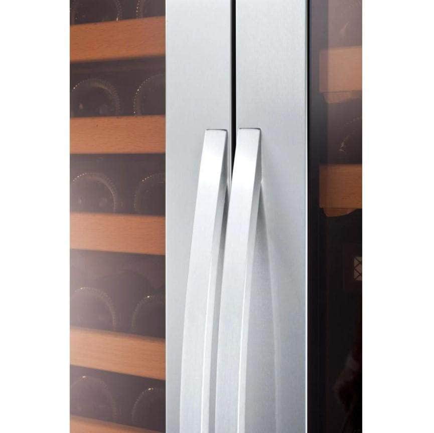Allavino 48" Wide FlexCount Classic II Tru-Vino 348 Bottle Dual Zone Stainless Steel Side-by-Side Wine Refrigerator (2X-YHWR174-1S20) - PrimeFair