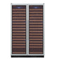 Allavino 48" Wide FlexCount Classic II Tru-Vino 348 Bottle Dual Zone Stainless Steel Side-by-Side Wine Refrigerator (2X-YHWR174-1S20) - PrimeFair