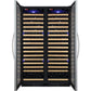 Allavino 48" Wide FlexCount Classic II Tru-Vino 348 Bottle Dual Zone Stainless Steel Side-by-Side Wine Refrigerator (2X-YHWR174-1S20) - PrimeFair